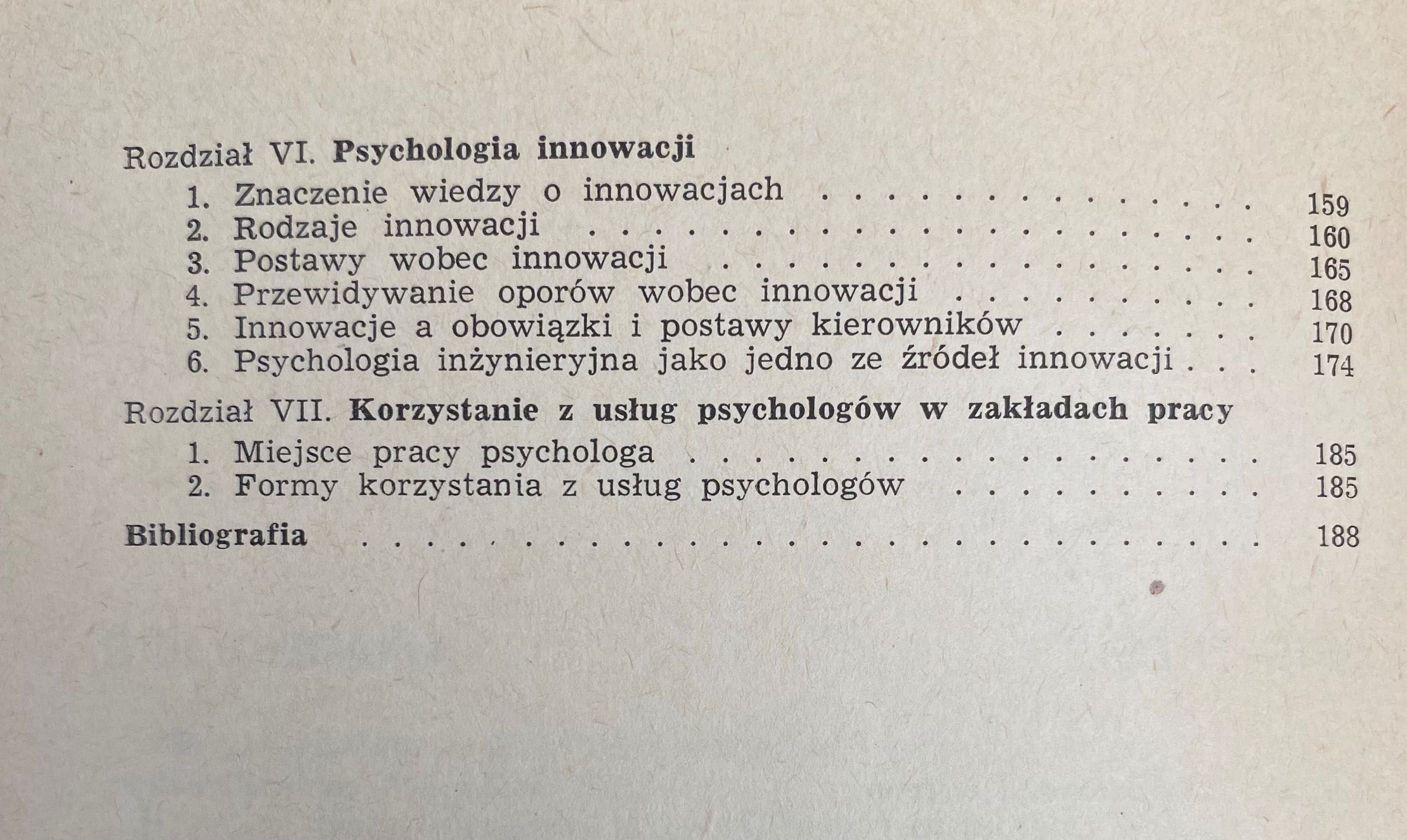 PIETRASIŃSKI Zbigniew - Podstawy Psychologii Pracy