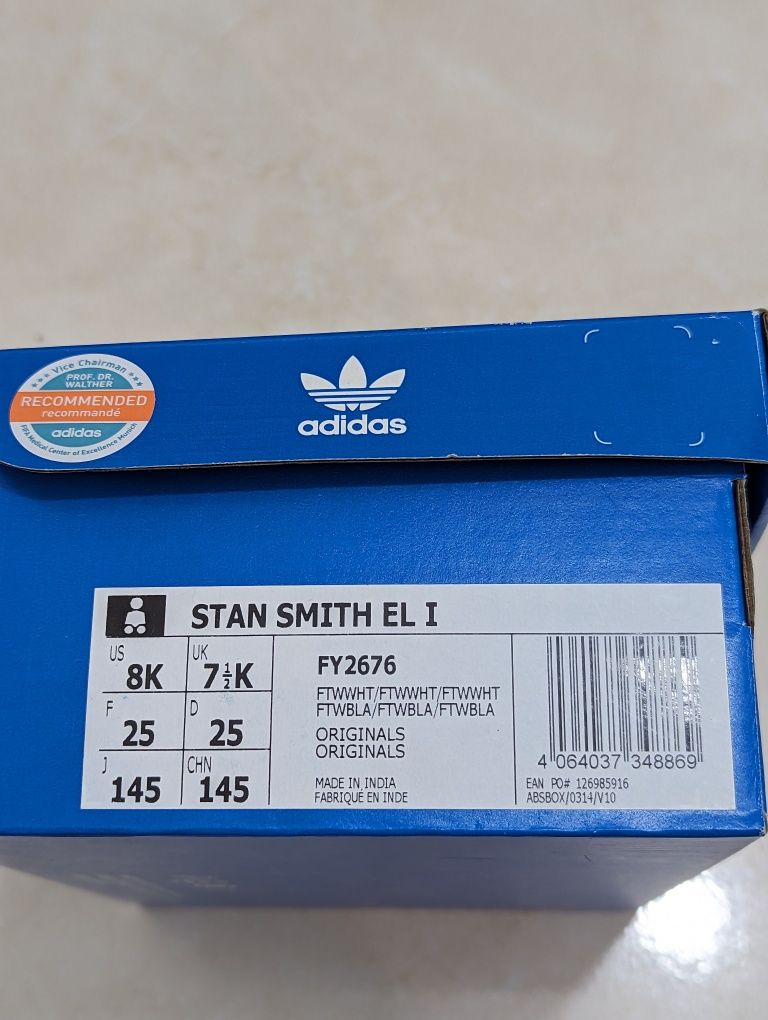 Tênis Adidas Stan Smith El I