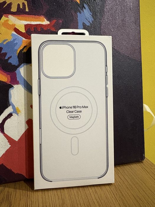 Чохол накладка Clear Case Magsafe iPhone 16 Pro Max