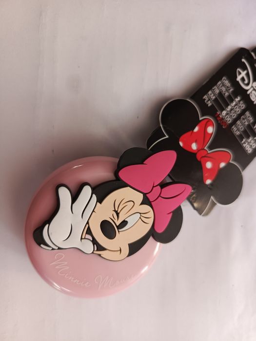 Składana szczotka z lusterkiem Minnie