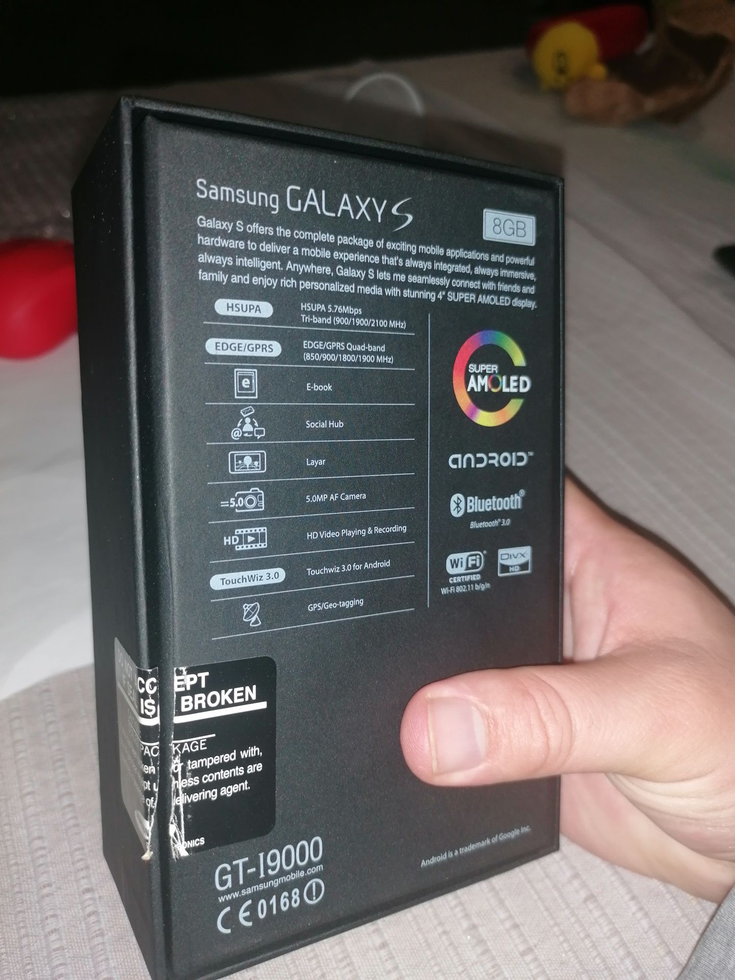 Samsung Galaxy S GT - I9000