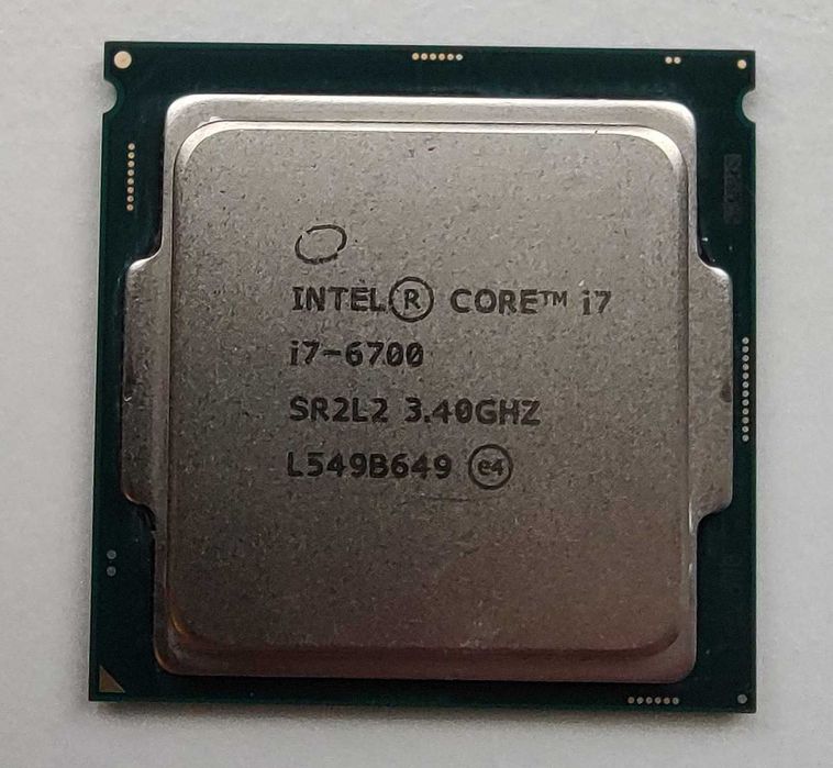 Intel Core i7 - 6700, 3.4GHz