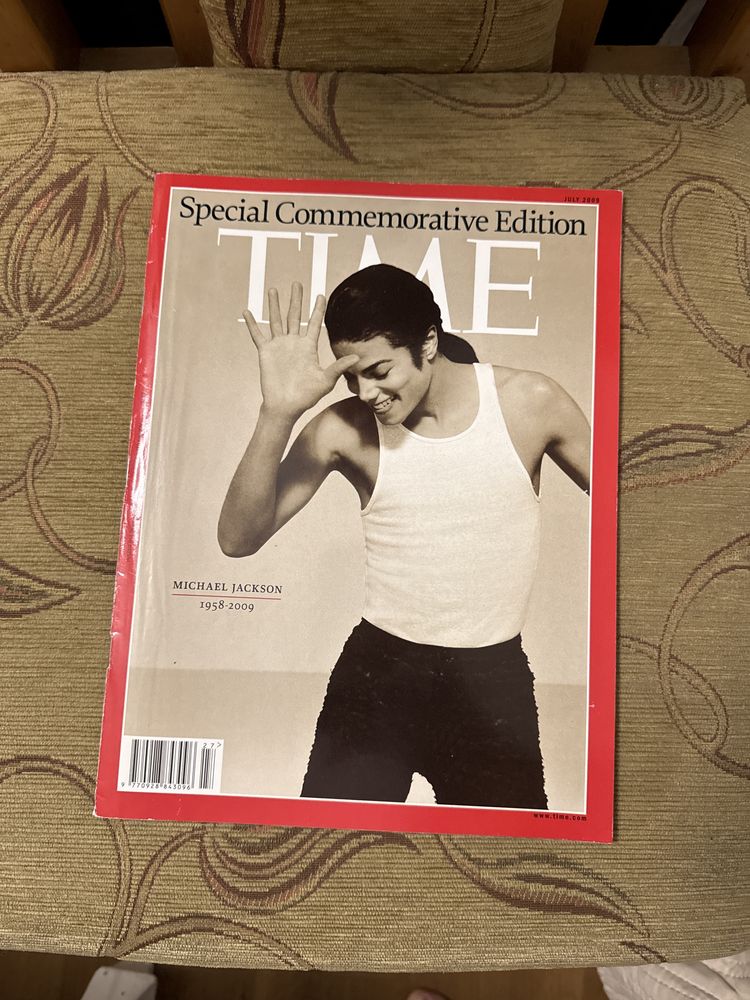 Michael Jackson magazyn TIME po Angielsku