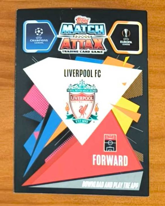 Carta Match Attax Mohammed Salah Starplayer SP5