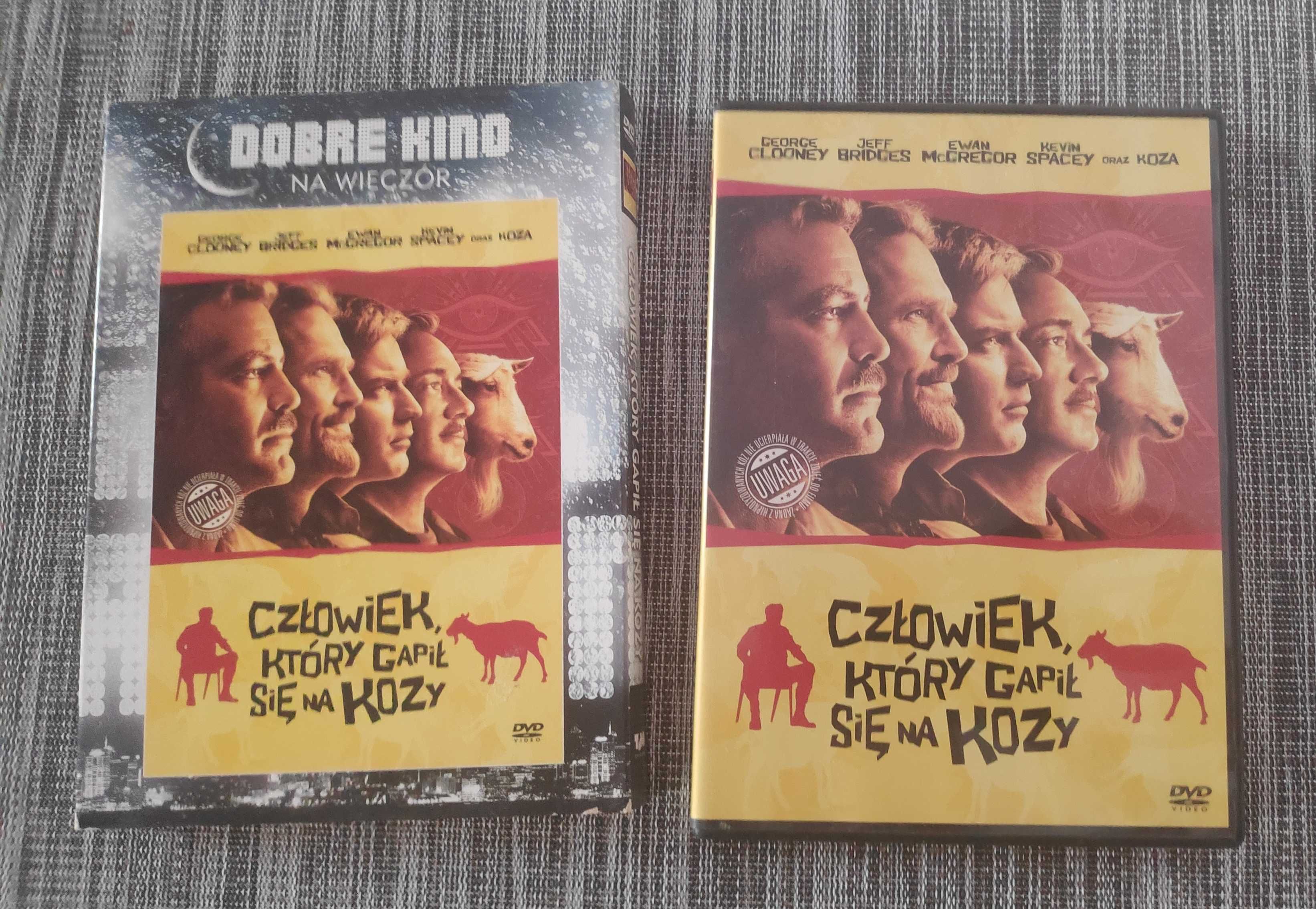 Człowiek który gapił się na kozy Film na DVD