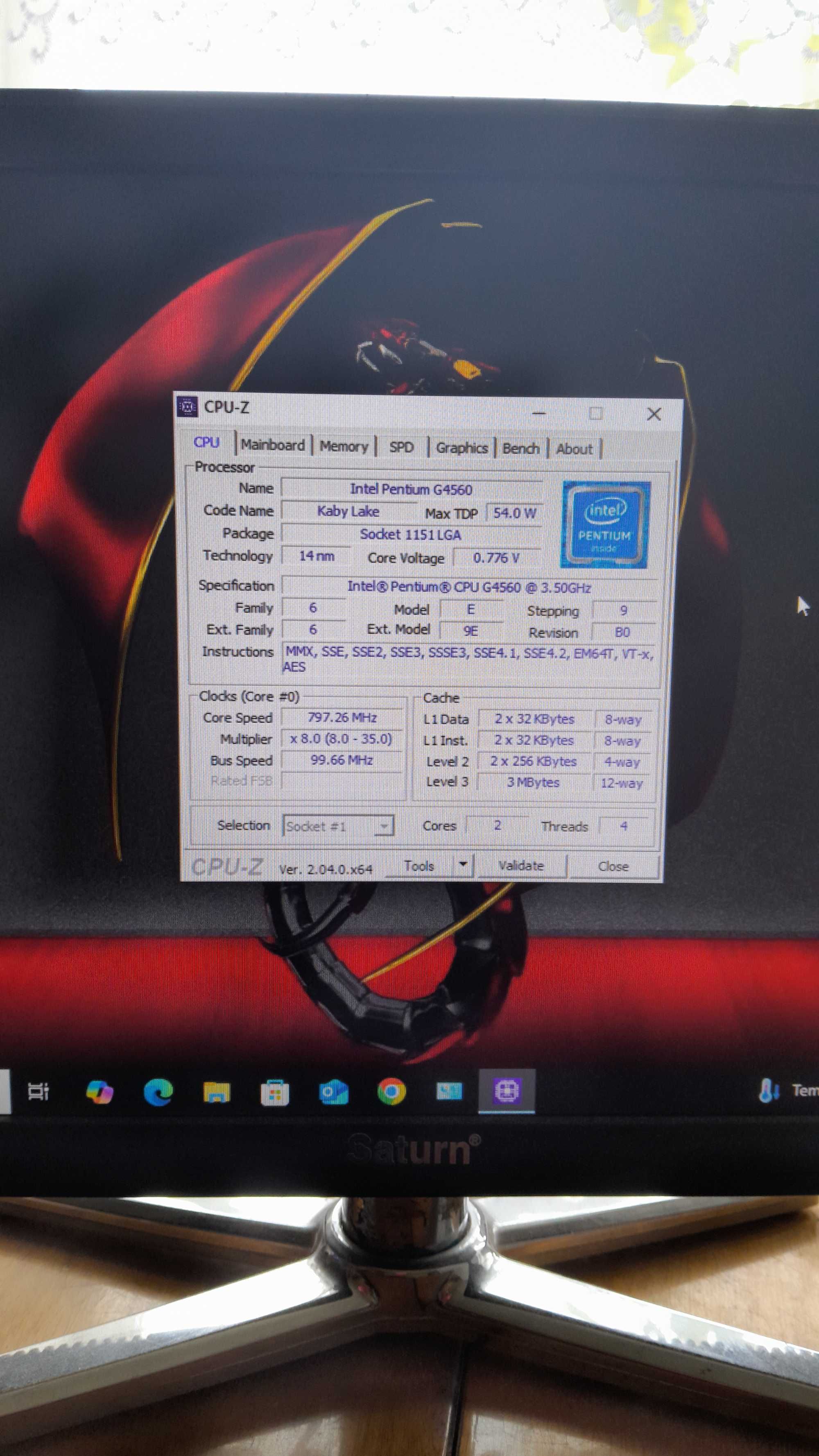 Процесор Pentium G4560 по 3.5ghz  сокет 1151 v1