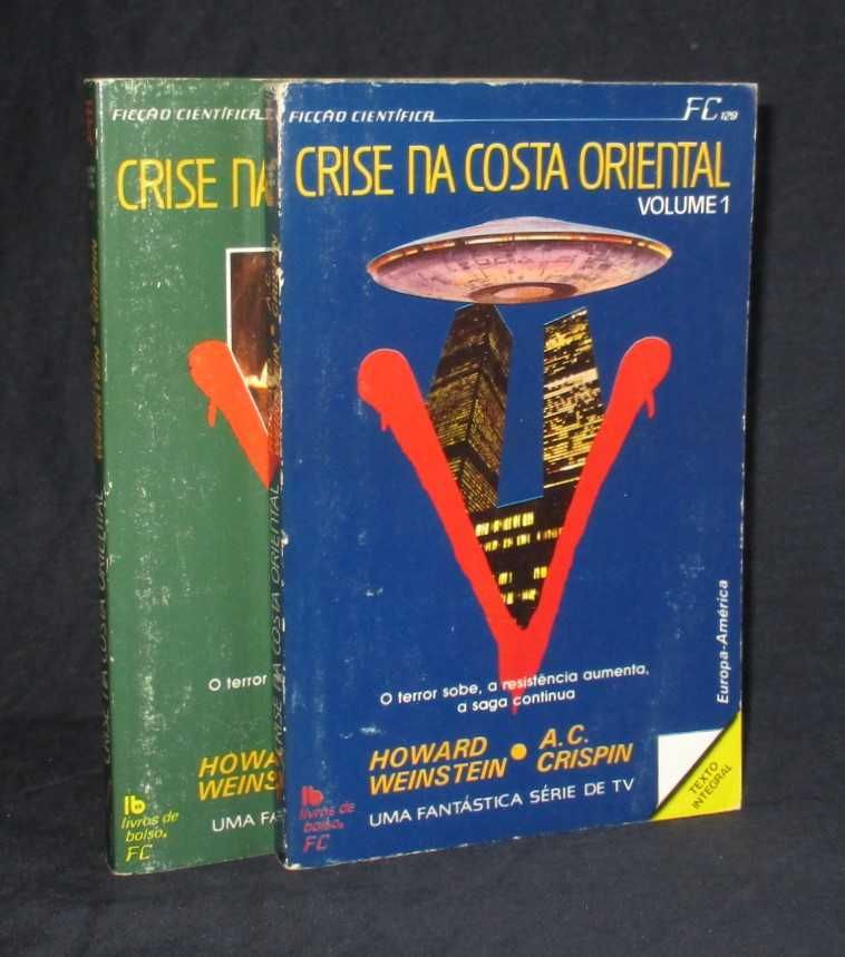 Livros V Crise na Costa Oriental Howard Weinstein A. C. Crispin