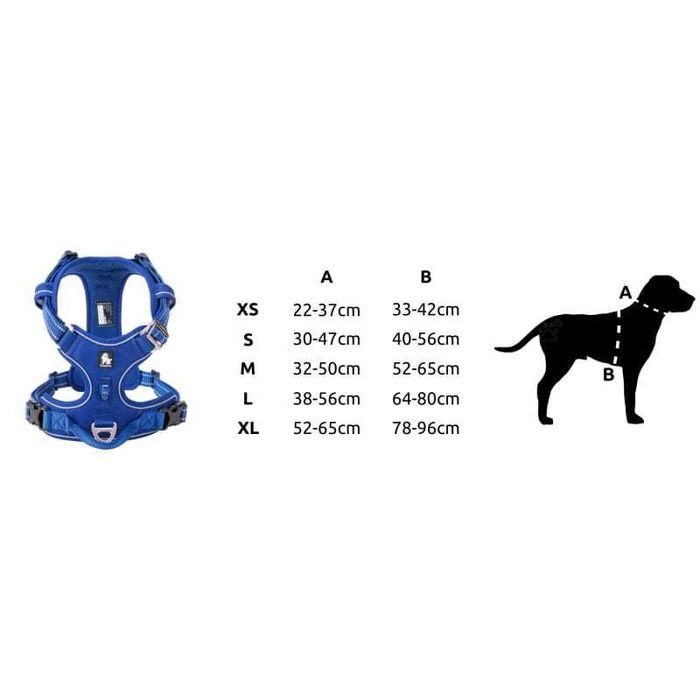 Szelki dla psa Truelove Front Line Premium XS granatowe