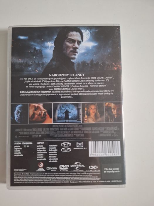 Dracula. Historia nieznana DVD polski lrktor

Płyta w stanie idealnym.