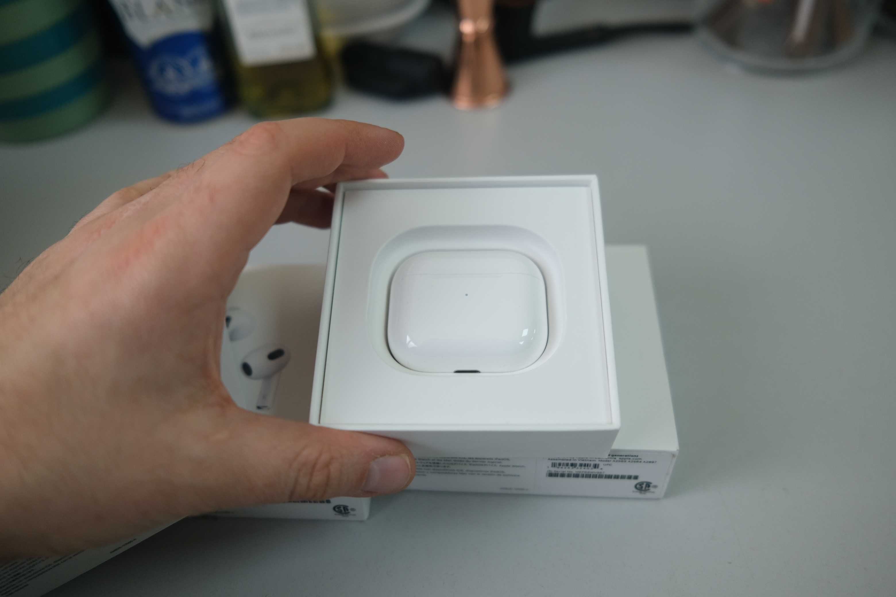 Apple Airpods  3 gen Open Box  коробка кабель весь комплект