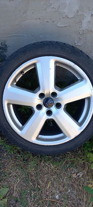 Диски  r18 5/112  ЕТ43 .  с резиной ..