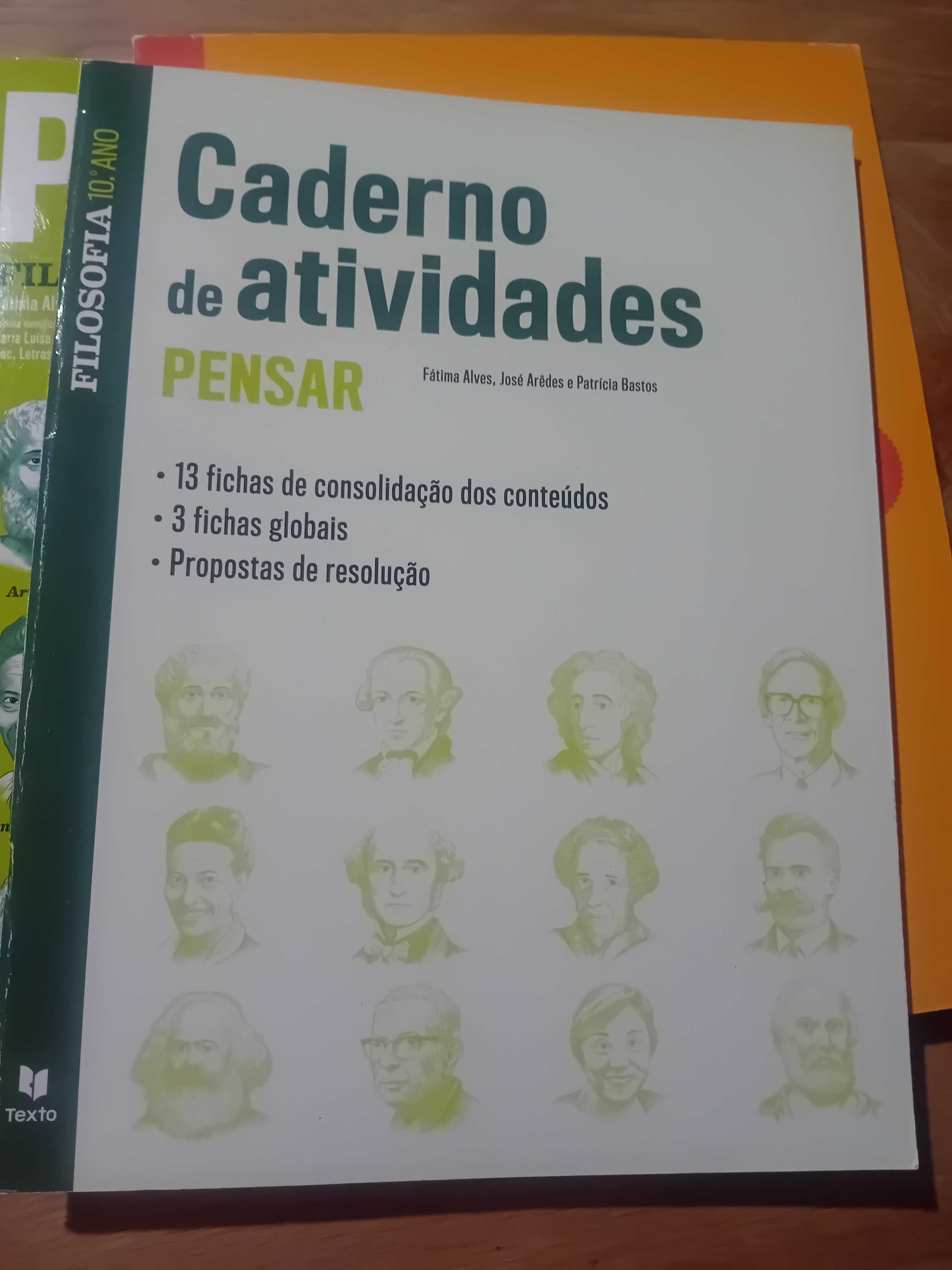 Manual “Pensar – Filosofia 10.º Ano” + Caderno de Atividades