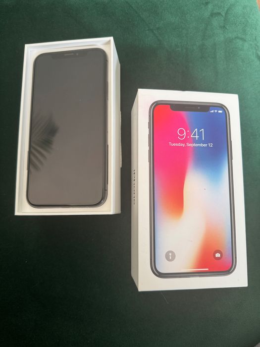 iPhone X 64 GB space gray, stan bardzo dobry