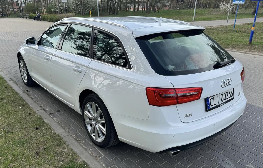 Audi • A6 • C7 • 190 km • ultra • biała