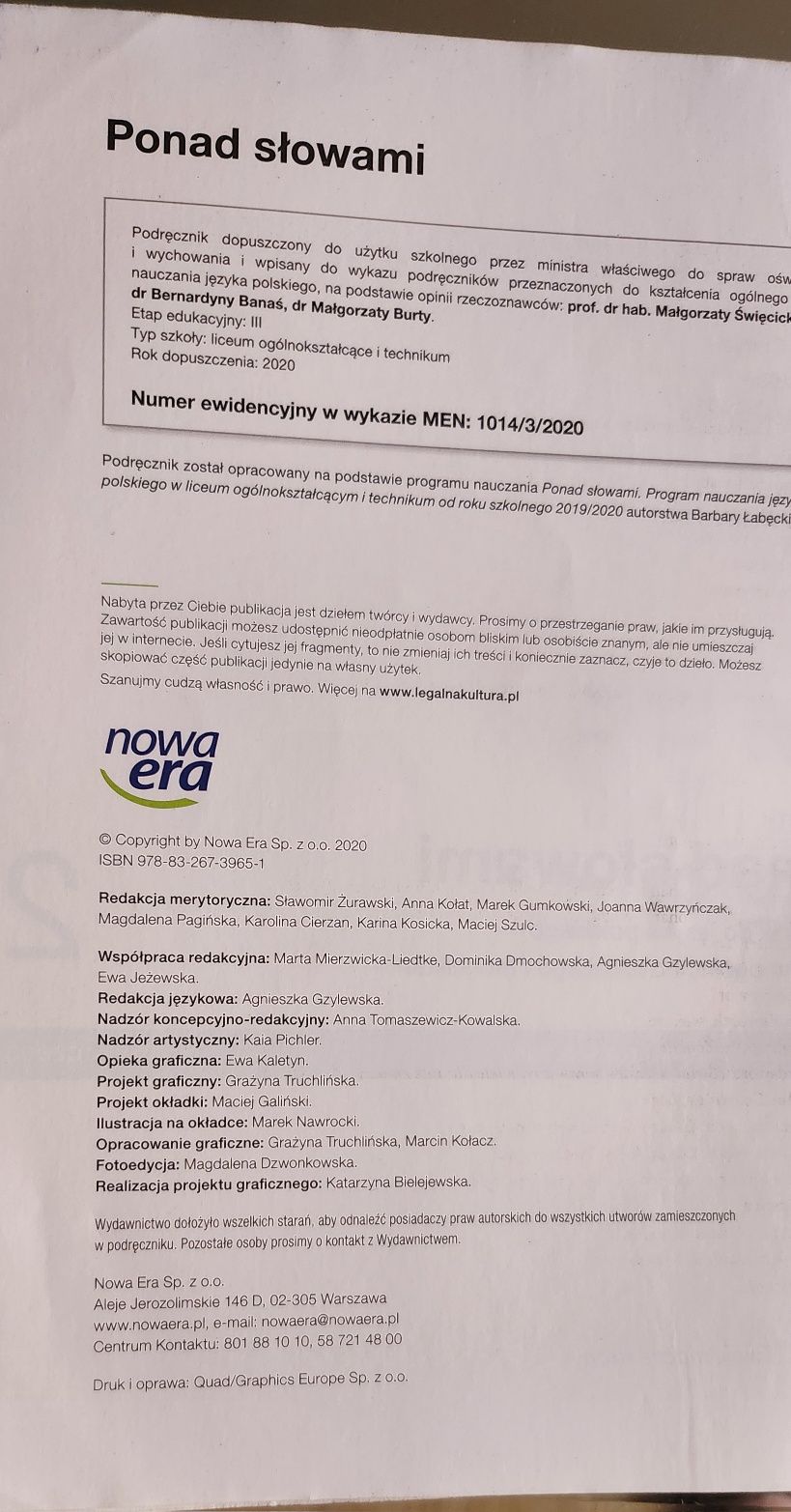 Ponad Słowami 2 cz. 1