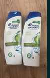 dwa szampony head shoulders apple