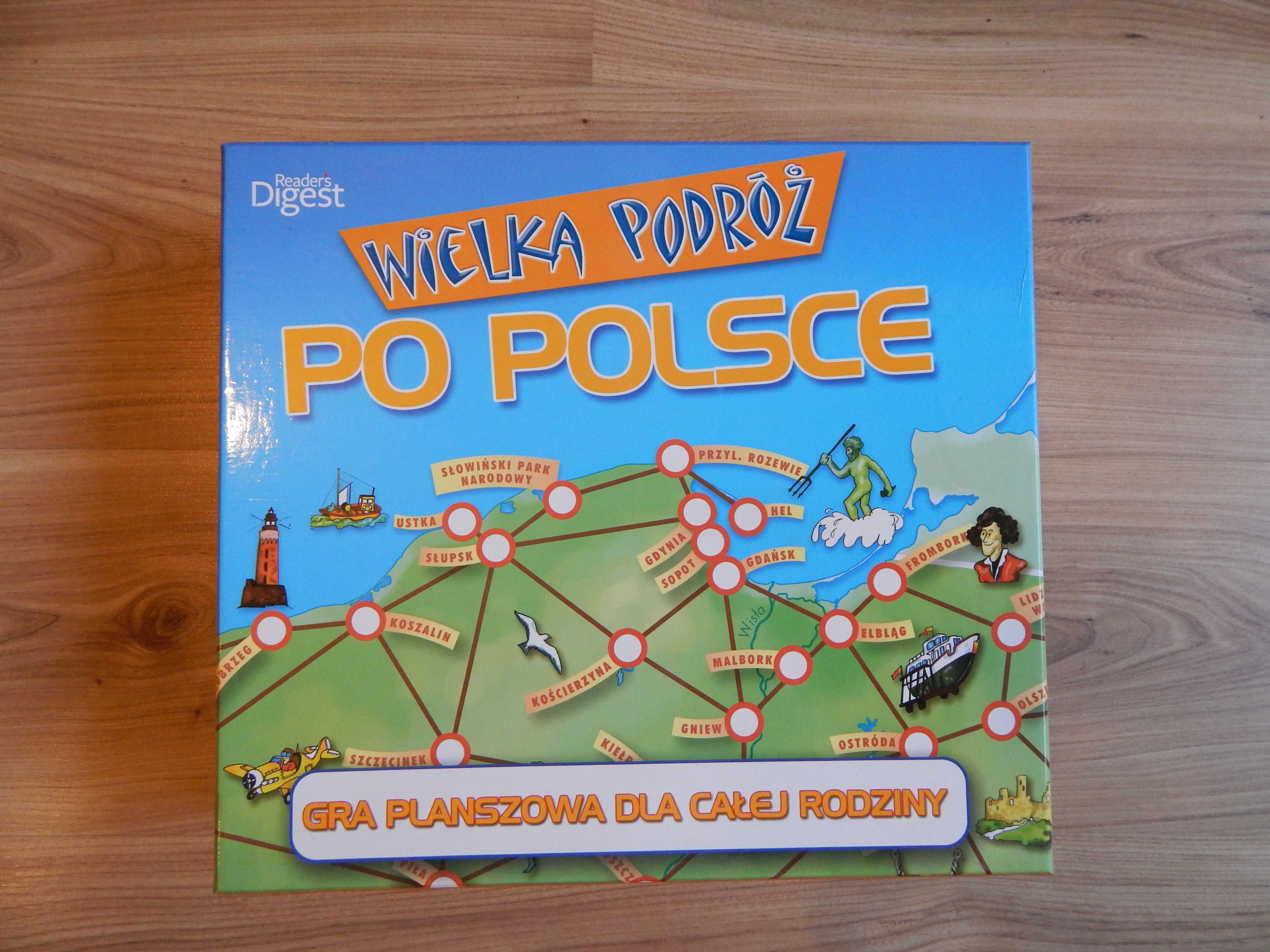 Gra planszowa Wielka podróż po Polsce