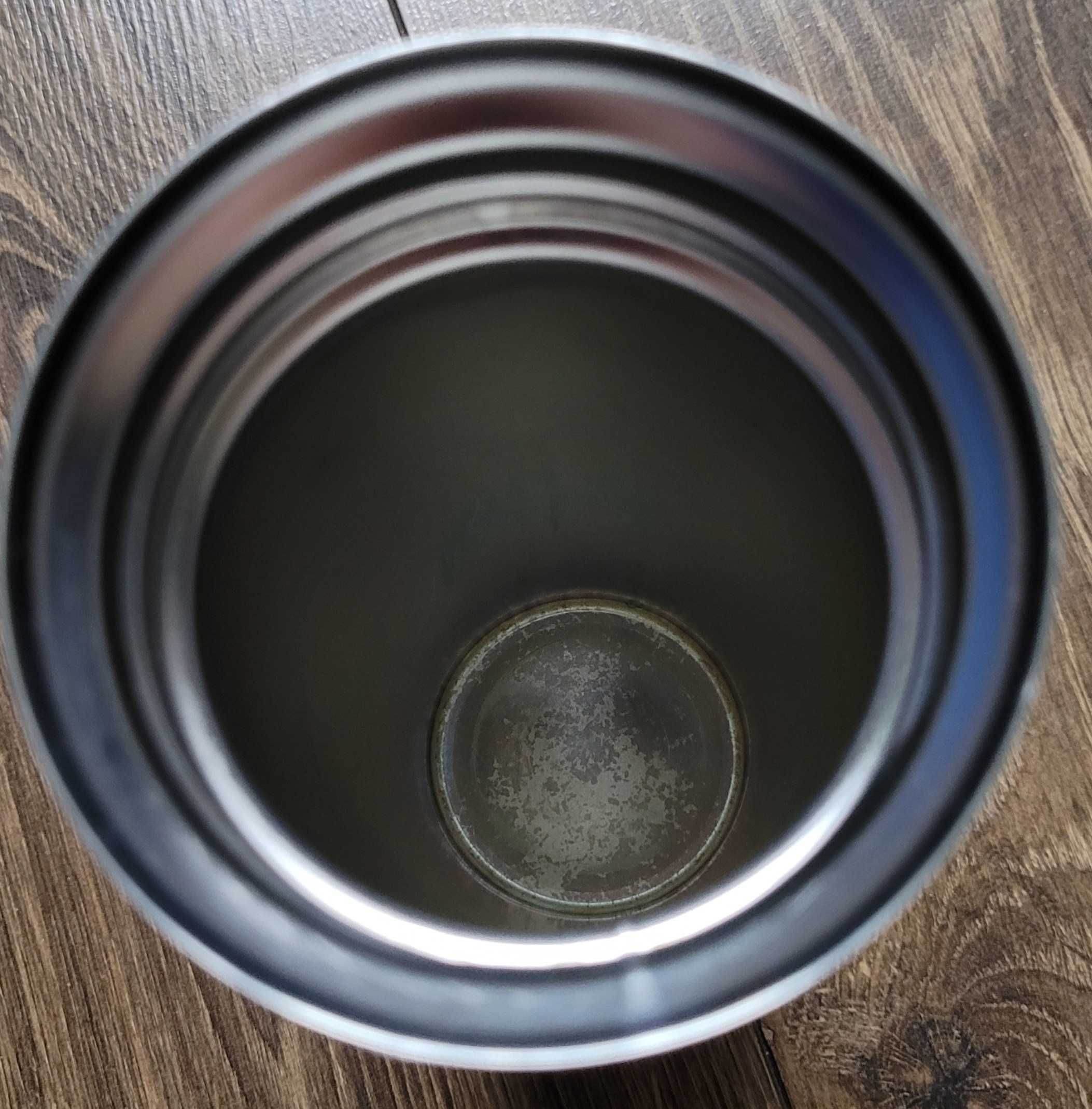 kubek termiczny Emsa Travel Mug Wave 0,5l 500ml srebrny czarny bdb