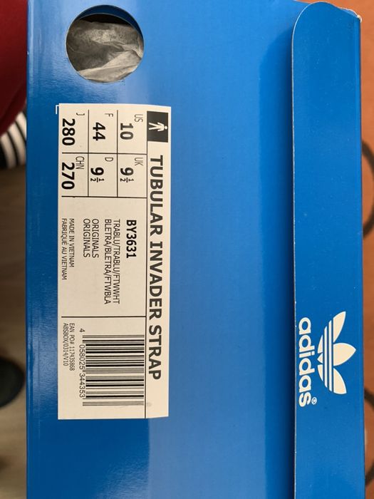 Adidas Tubular Invader Strap BY3631 Tam: 44EU 10US