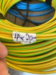 Przewód Linka LGY 1x4mm2 Żółto-Zielona - 70m - sprzedam