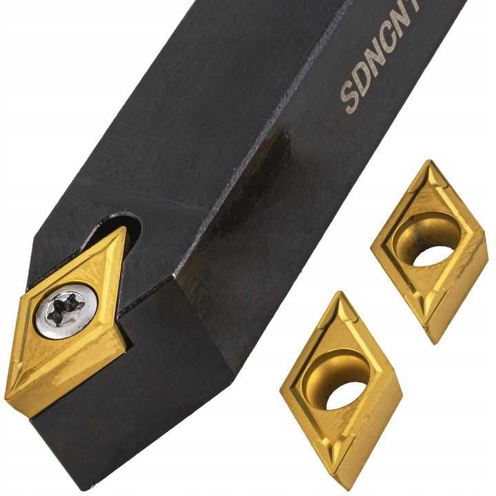 NÓŻ TOKARSKI wytaczak składany 16X16X100mm SDNCN1616H11 + 3 płytki