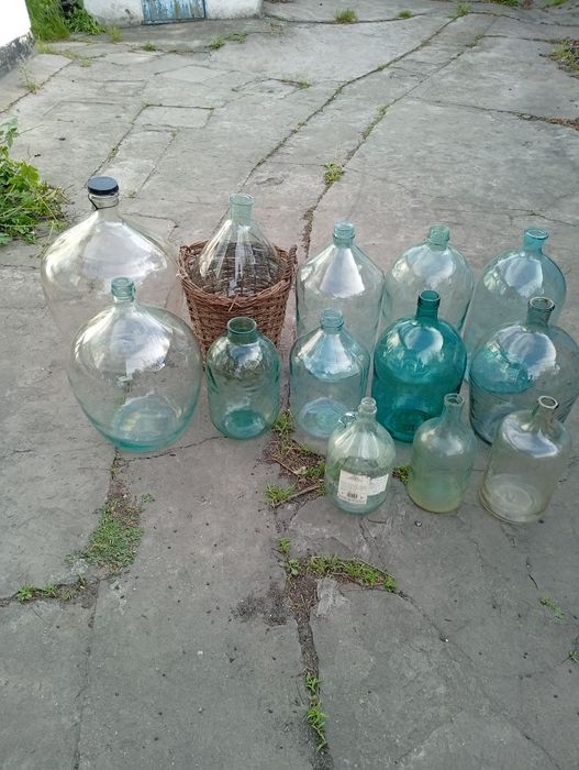 Стеклянные бутиля