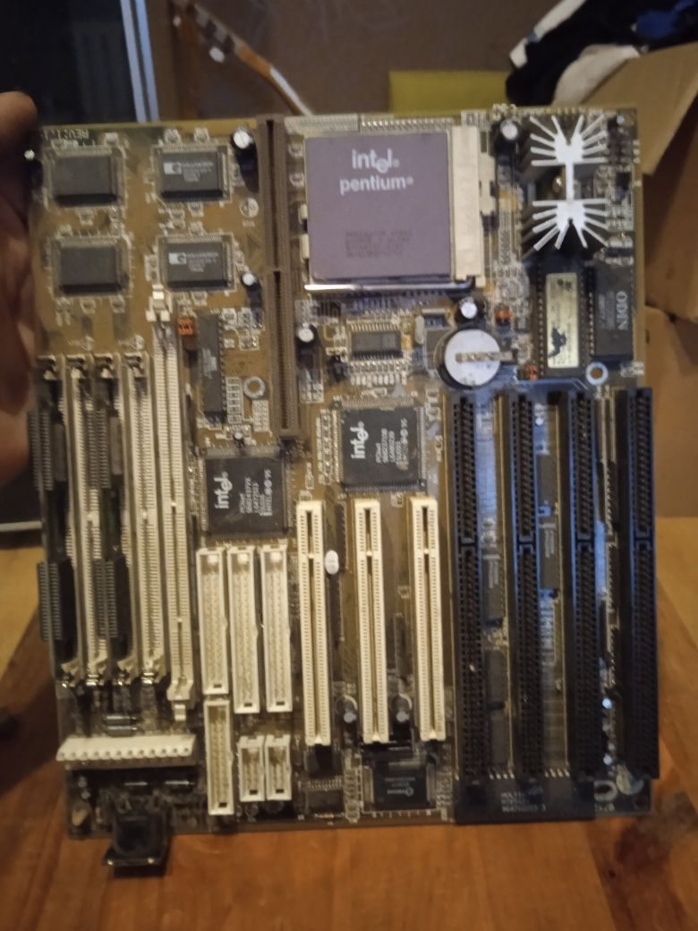 Intel Pentium retro zestaw