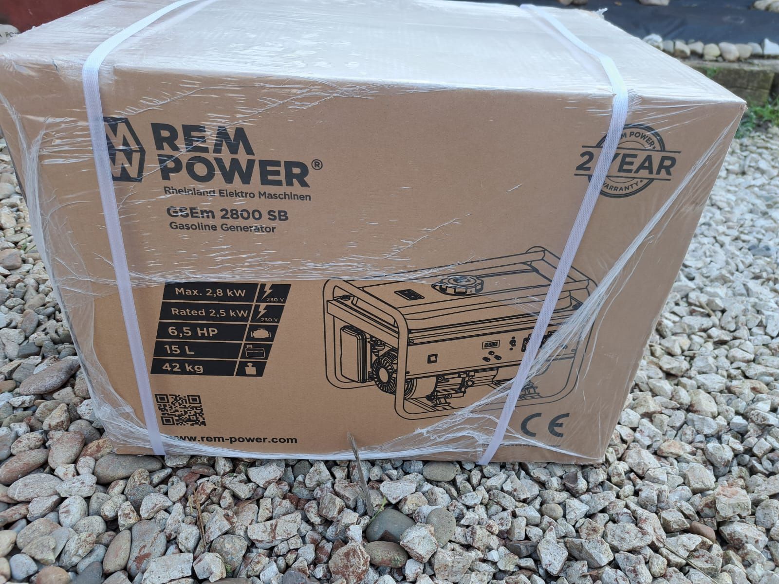 Бензиновий генератор Rem Power 2,8 kW Австрія