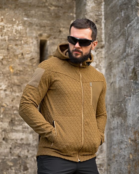 Тактична флісова кофта Urban соти / фліска / флисовая кофта / флиска