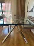 Vendo Sofá e mesa de Vidro 500 euros cada