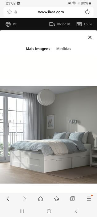 Cama Semi-nova pouco uso