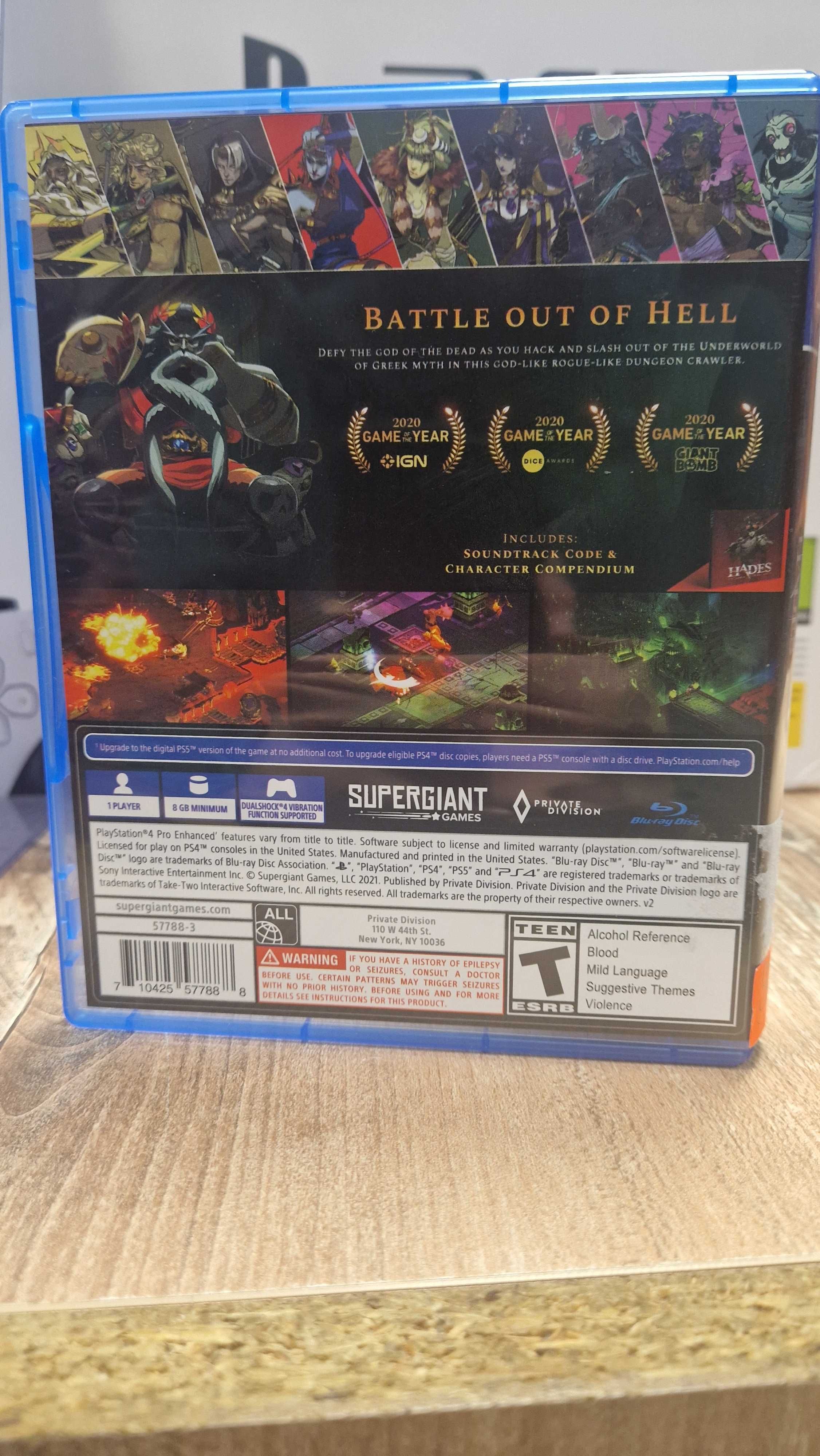 Hades Sony PlayStation 4 (PS4) PS5 PL Wymiana Skup SklepRetroWWA