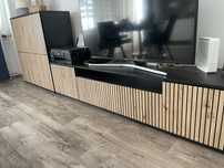 Komplet rtv komoda regal