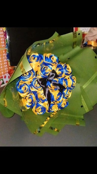 Продам букет из атласных лент