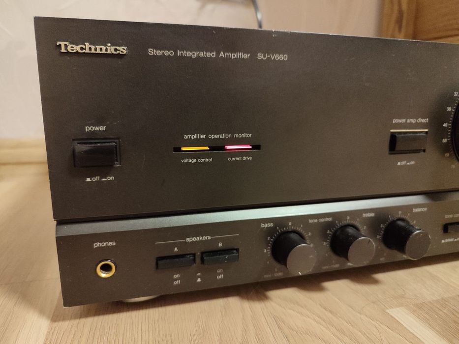 Стерео підсилювач Technics SU-V660 Class AA - Japan