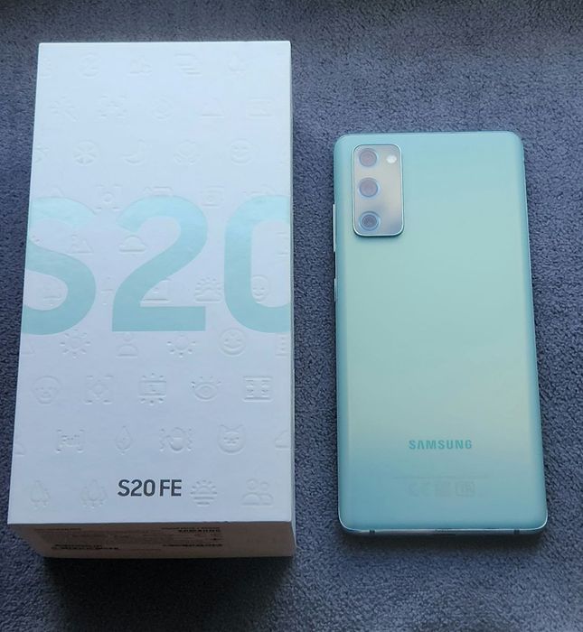 SAMSUNG GALAXY S20 FE 8 256 SM-G780G/DS Cloud Mint Snapdragon 865