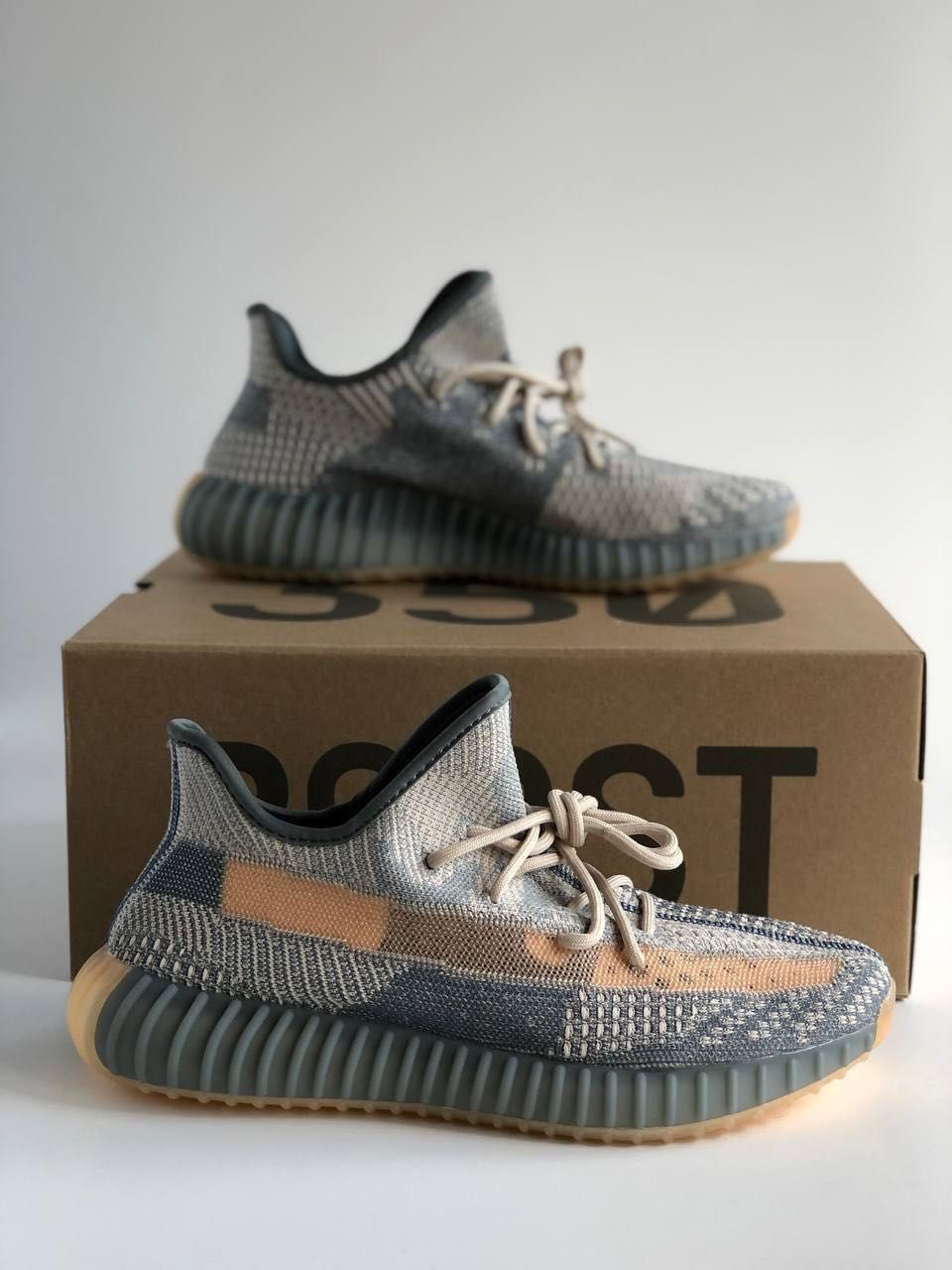 Мужские кроссовки Adidas Yeezy Boost 350 v2 combo. Размеры 40-45