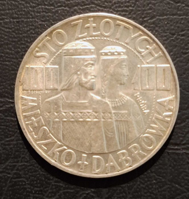 100 złotych 1966. Mieszko i Dąbrówka - PRÓBA
