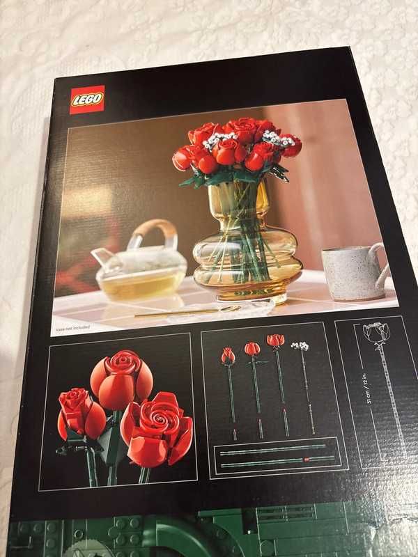 Lego Bukiet Róż na prezent, nowe NA PREZENT