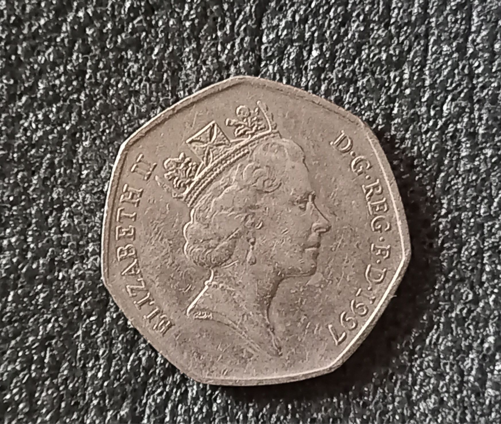 50 pence 1997 года