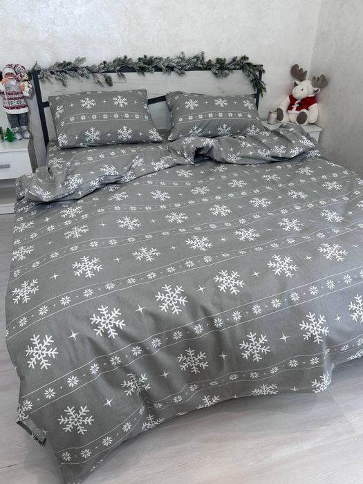 Акція! Чорна пʼятниця! Постільна білизна з байки 100% бавовна постель