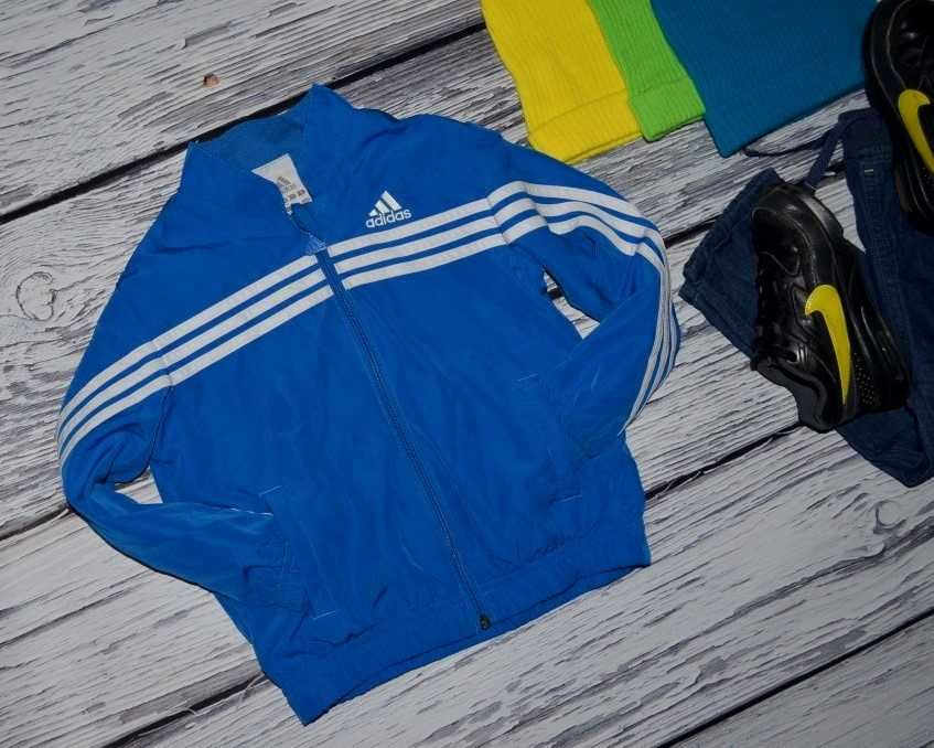 4 г 104 см  куртка ветровка олимпийка ярка эффектная Адидас Adidas