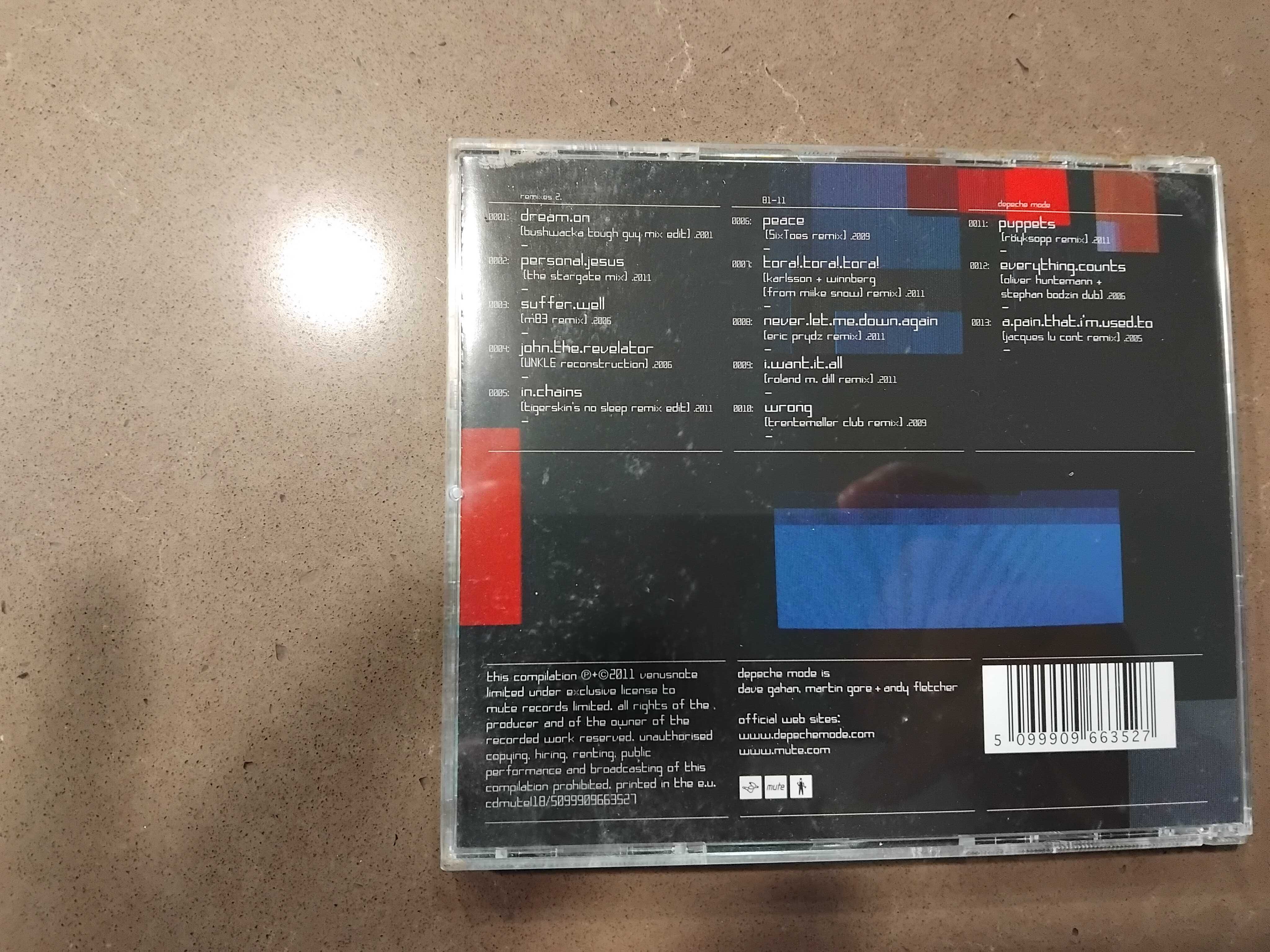 Cd dos Depeche Mode novo