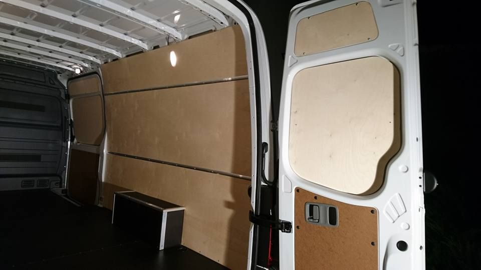 MB Sprinter L2H2 ochrona przedziału ładunkowego