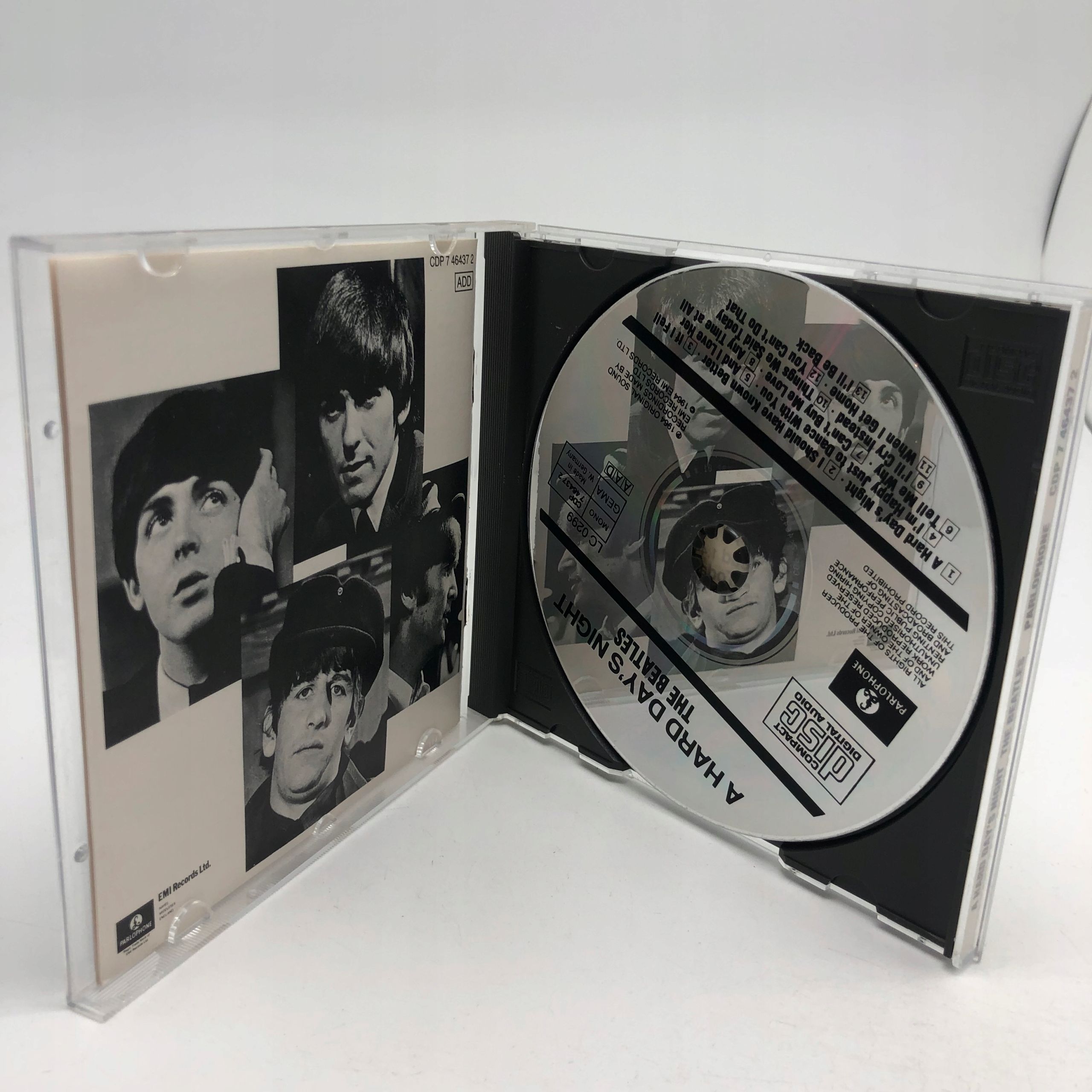 cd - the beatles - a hard day's night