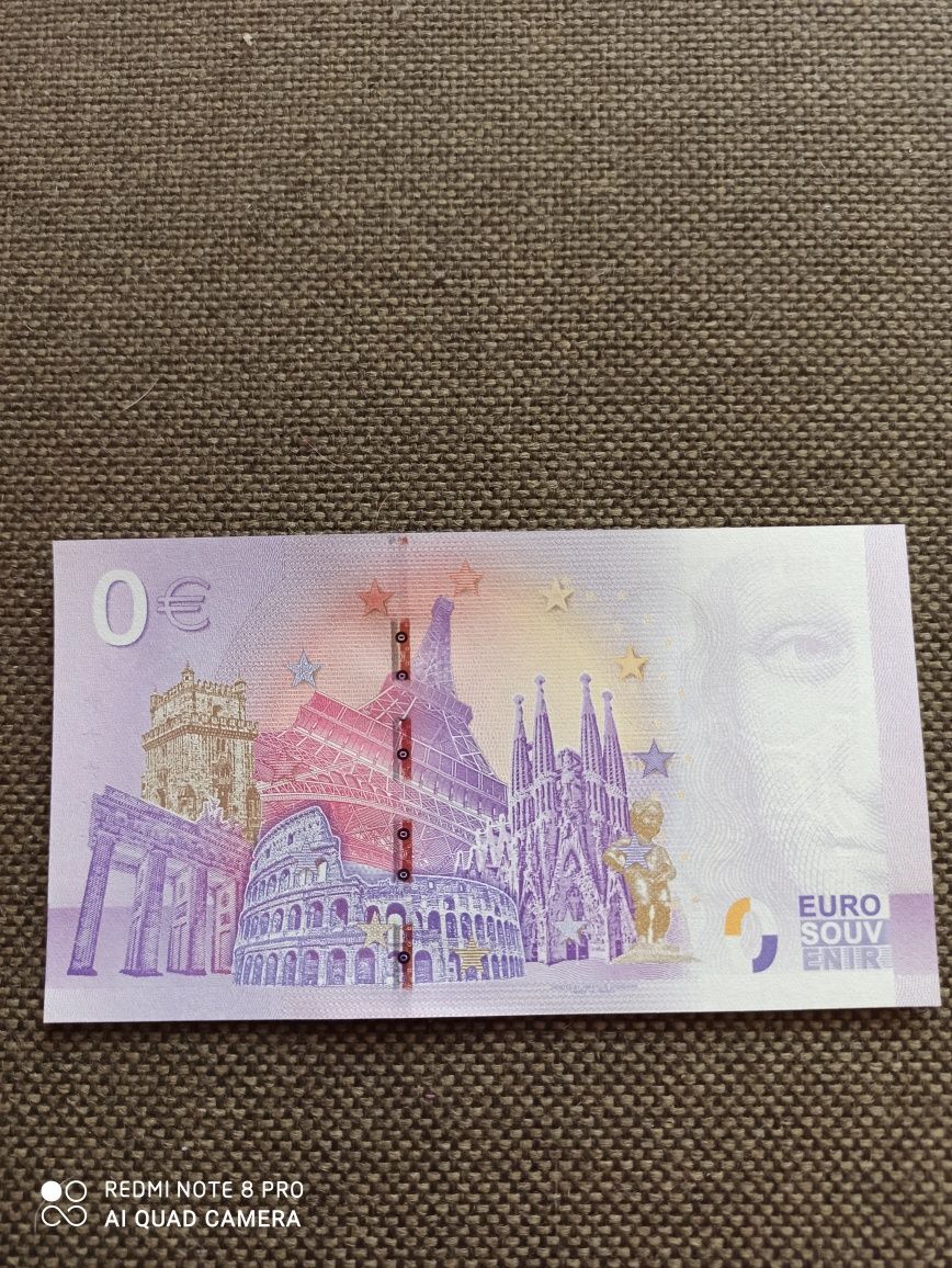 Banknot 0 euro rks radomsko