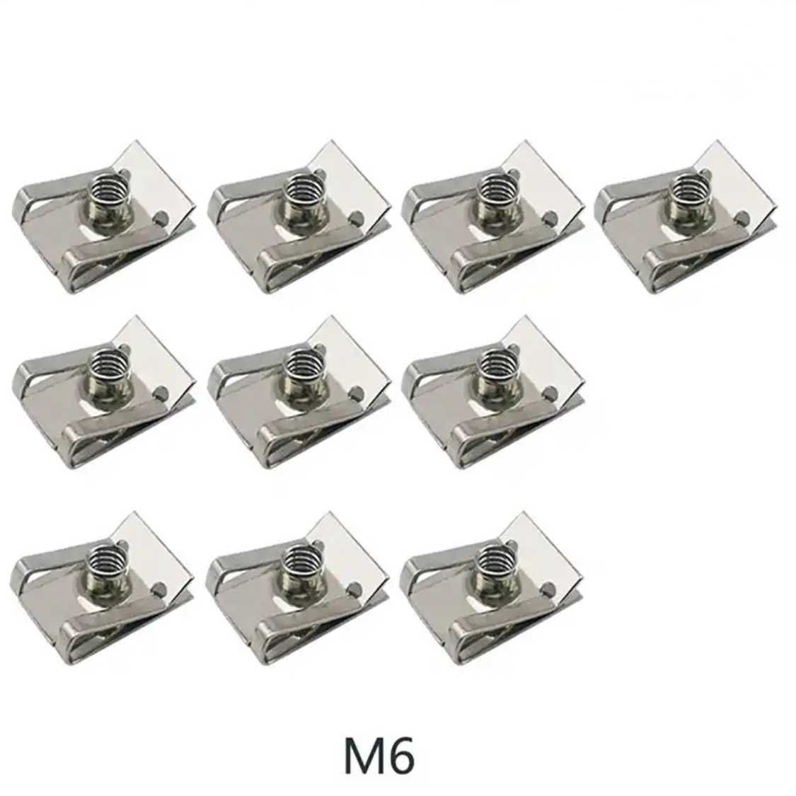 Molas metálicas carenagem aço inoxidável M4 M5 M6 M8