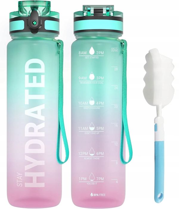 Sahara Sailor Stay Hydrated Butelka Bidon motywacyjna 1000 ml
