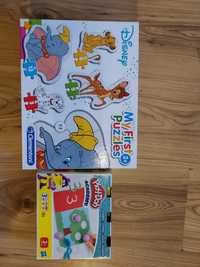 Pierwsze puzzle Clementoni 2+ Play doh 2+