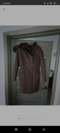 Зимове пальто,коричневого кольору